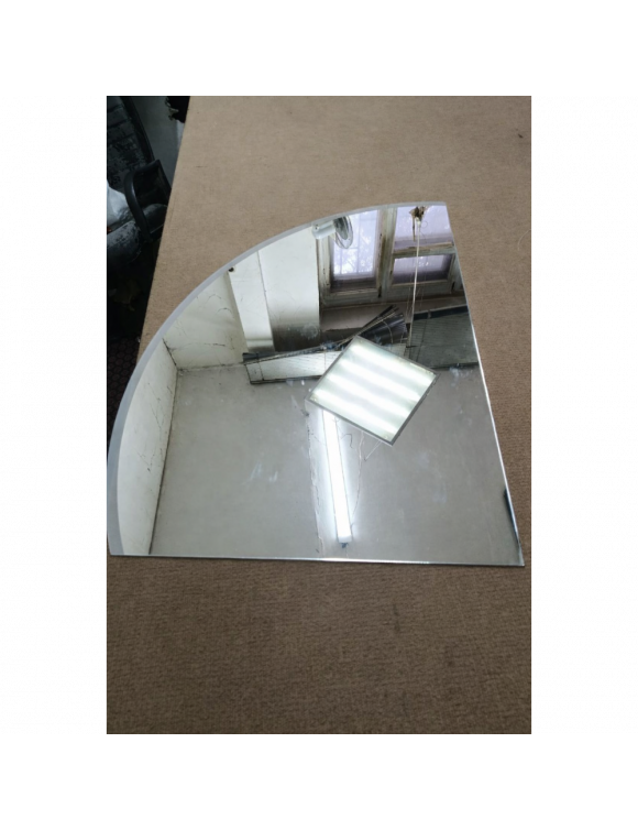 Зеркало-парус с пескоструйной полосой 60х80 см Р2611 в интернет-магазине зеркальной мастерской ЗЕРКАЛА-М фото