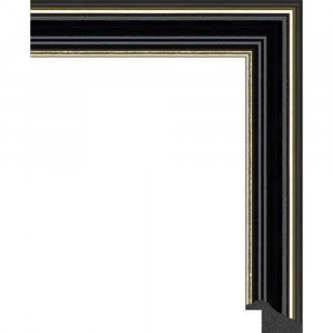 125N.RS.328 Пластиковый багет Черный