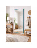 Зеркало в голубой алюминиевой раме Сильвиан 001 в интернет-магазине зеркальной мастерской ЗЕРКАЛА-М фото 11 
