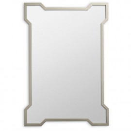 Зеркало в серебряной раме Zar Silver (Зар) Svart 70*102 см 